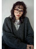 lavender gray × wave style