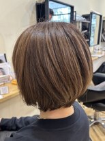 アルター(aL ter)&nbsp;イメチェン/ピンクベージュ/アンブレラ カラー/前髪／鎌取