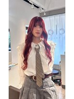 エクラ(ecla) ハイトーンカラー/レッド