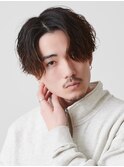 フェザーパーマ/シャドウパーマ/ニュアンスパーマ/men's/眉毛