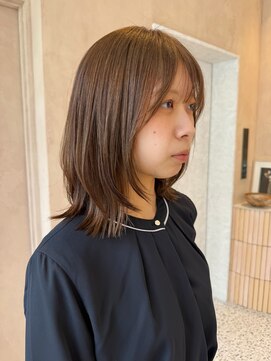 オン キャナルシティ博多前店(on) 【晴音】くびれミディアム/ミディアム/ブラウンベージュ/20代
