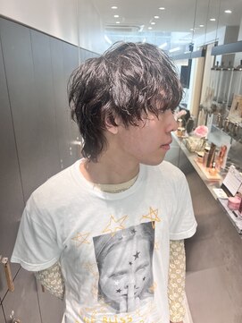 ロンドシエル 横浜(Lond ciel) men's/波巻きツイストスパイラル/フェザーパーマ/サーフカール