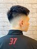 【指名限定】スキンフェード＋MARBB＋顔そり(眉デザイン) ￥6200→￥5800