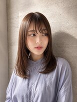 ウィーニード 栄(WENEED)&nbsp;韓国っぽく盛れる艶レイヤーミディが人気です