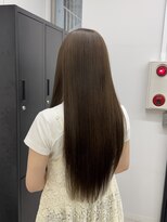 ディジョン(Dijon)&nbsp;韓国顔まわりレイヤーカットグレージュオリーブベージュブラウン