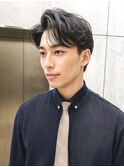 ニュアンスパーマ/ニュアンスウルフ/ダウンバング[早稲田/men's]