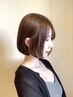 〈渡邊担当〉平日・女性限定 ミディアム&ショートカットモデル ¥2750