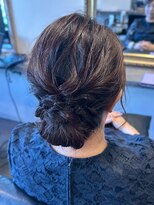 ヘアリゾート粋 ティガ 池袋店(tiga)&nbsp;ヘアセット/お団子アレンジ/シニヨン