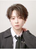 韓国マッシュコンマヘアルーズパーマナチュラルニュアンスパーマ