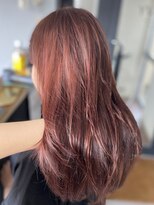 ウェイビー 桜木町店(WAVY)&nbsp;ミディアムレイヤーカシスピンク