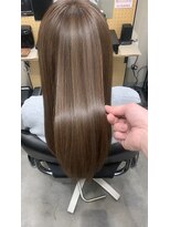 お～るうぇいず(always)&nbsp;ブリーチハイライト履歴ハイトーンミントグレージュ髪質改善