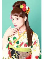 ルーヴル トータル ビューティ サロン 生駒(LOUVRE Total Beauty Salon)&nbsp;大正浪漫なレトロアップ成人式style