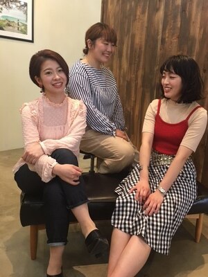 実力派スタイリストの多いサロン☆女性ならではの視点からしっかりサポート♪