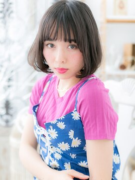 カバーヘア 上尾西口店(COVER HAIR) *mod's上尾*ラブクラシカル◎黒髪大人ボブa