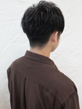 カモン(CAMON) メンズ刈り上げツーブロックショートマッシュ