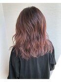 __シアモーブピンク×ハイライト×アンニュイウェーブ