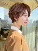 小顔×美シルエット×大人上質ショート【安野】