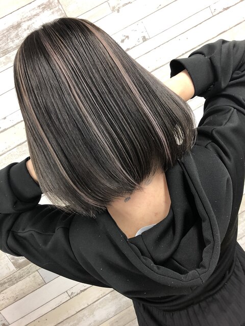【hair lounge viviana】シルバーカラーアッシュグラデーション