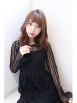 ワールドビューティビバルト 宝塚店(WORLD BEAUTY VIVALTO) 小顔外ハネミディアムアッシュ20代30代40代くびれミディ韓国ヘア