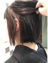 アース 二俣川店(HAIR&MAKE EARTH) インナーカラーとボブ