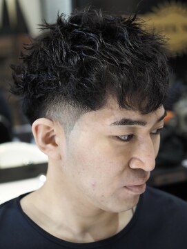 ジェルマ 東川口店(JERMA) くせ毛風フェードカット［東川口］