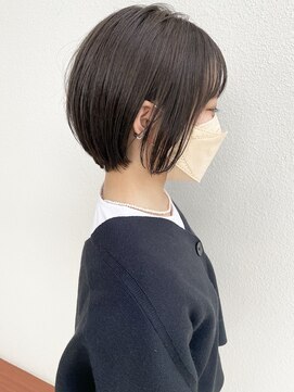 モリオ フロム ロンドン サッポロファクトリー店(morio FROM LONDON) 【morio】札幌ボブ　自然な丸みのぱつっとショートボブ