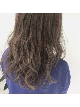 バセット バイ アルター 鎌取店(basset by aL-ter) パープルベージュなセミロングレディ