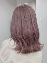 ベレーザシェルト(Beleza scelto)&nbsp;2156外国人風カラーベイビーピンクカシスレッドふんわりカール