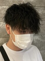 ニアウ 伊勢崎連取店(Niau)&nbsp;メンズマッシュパーマツイストスパイラルパーマニュアンスパーマ