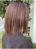 白髪ぼかしハイライト