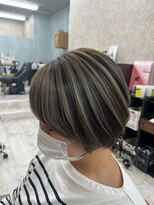 スキル 水戸(SKILL)&nbsp;ショートバレイヤージュ♪