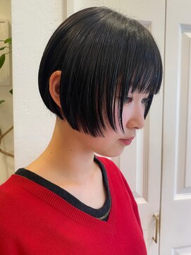 ロンド パルティール 大宮(Lond partir) 【神田安優奈】ショコラアッシュ小顔ミニボブヘア