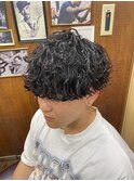 スパイラルパーマ