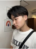ニュアンスパーマショートセンターパート