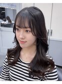 韓国レイヤー/韓国風/ボブ/髪質改善/黒髪/ブリーチなし〔池袋〕