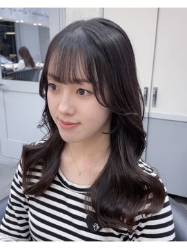 ロンドアヴァントゥス 池袋(Lond aventus) 韓国レイヤー/韓国風/ボブ/髪質改善/黒髪/ブリーチなし〔池袋〕