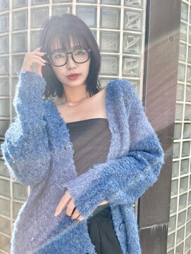 サロンドミルク 新百合ヶ丘店(salon de MiLK) 顔まわりが可愛い長めボブ！！