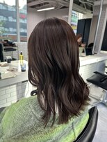 ジーナ 高槻(Zina) 【艶巻き髪】冬大人気のショコラカラー