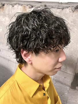 メンズココ 清澄白河店(MENS COCO) ツイストスパイラルパーマツイストパーマメンズマッシュウルフ