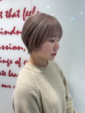 レイバイキングダム(Ley by KINGDOM) ピンクベージュ/丸みショート/KINGDOM横浜