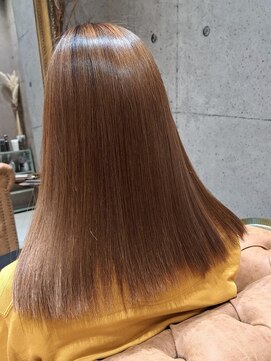 アンドヒア 淀屋橋店(and.here) 髪質改善　艶髪縮毛矯正