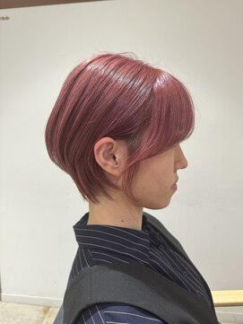 ネオリーブエクラ 上野御徒町店(Neolive eclat) ［上野御徒町］ピンクページュ　ブリーチ