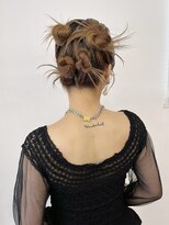 ヘアアレンジ/お呼ばれヘア/ヘアセット/ヘアメイク