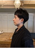 朝のお手入れが簡単ショートスタイル