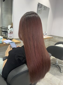 リーオオサカ(Lee Osaka) Wカラー×ワインレッド×東芽生