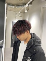 ハイプ 名古屋栄(HYPE)&nbsp;『Mackey』ツイストパーマ×ピンクメッシュ