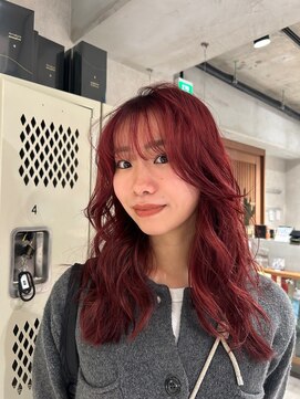 ハイプ(HYPE) 【藤沢/湘南】ピンクレッド/レッドカラー/暖色カラー