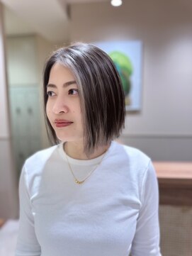 アッシュ 横浜瀬谷店(Ash) “やりすぎない”がちょうどいい*上品バレイヤージュハイライト