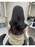縮毛矯正・ストレート/くびれヘア/夏のヘアアレンジ