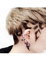 エント(ent)&nbsp;ハイトーンショートマッシュ*レオパード